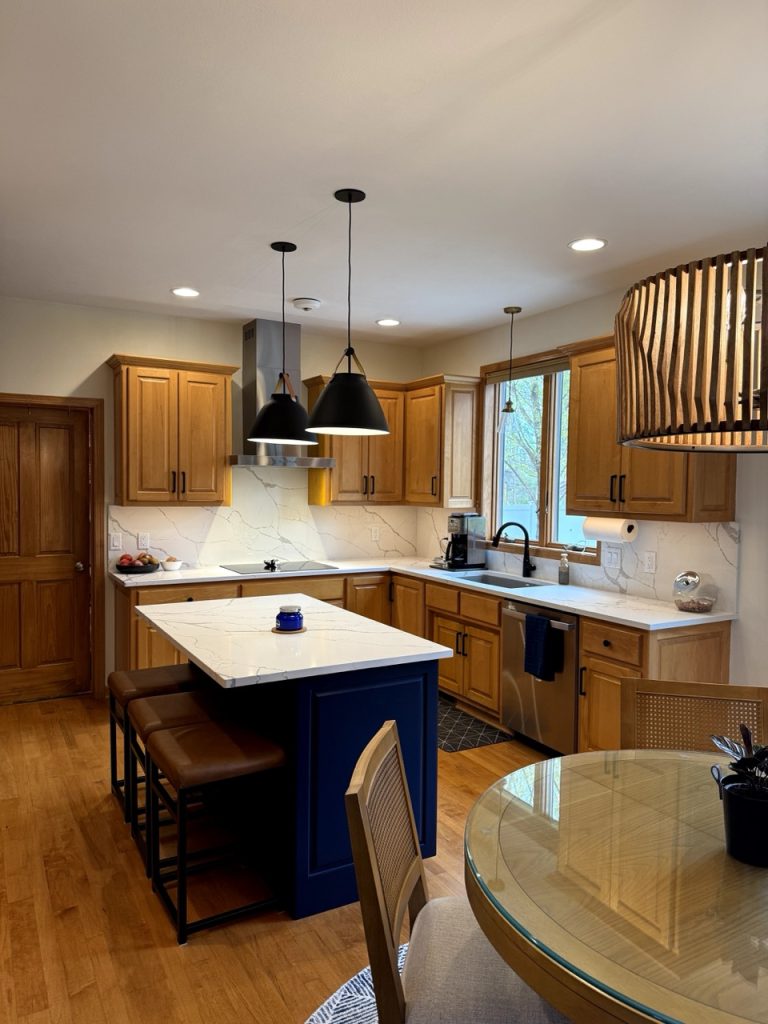 Brown Wood Kitchen Remodeling in Appleton