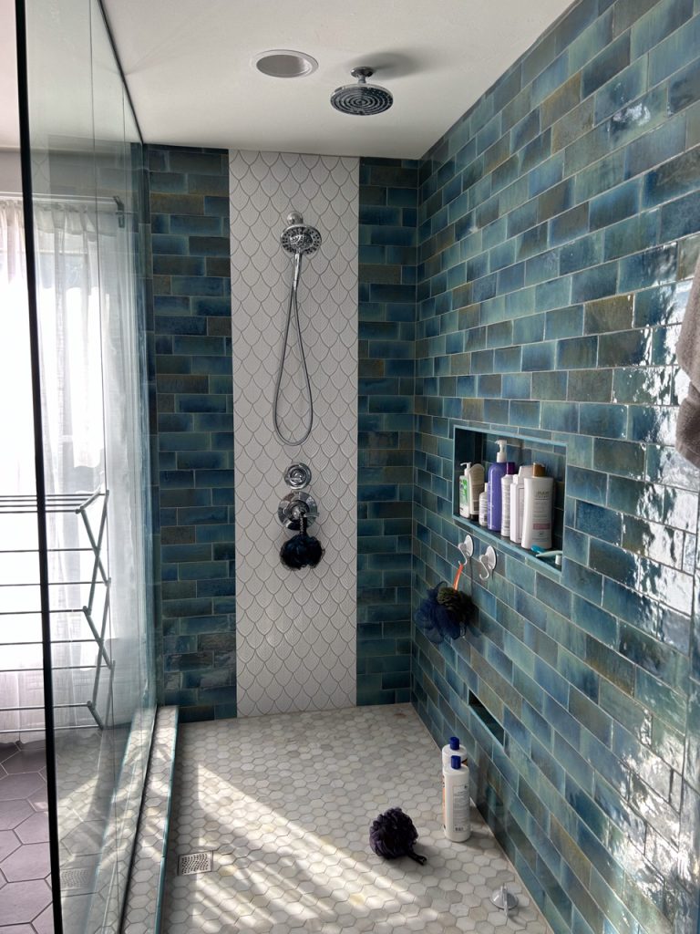 Dark Green Bathroom Remodeling in Appleton
