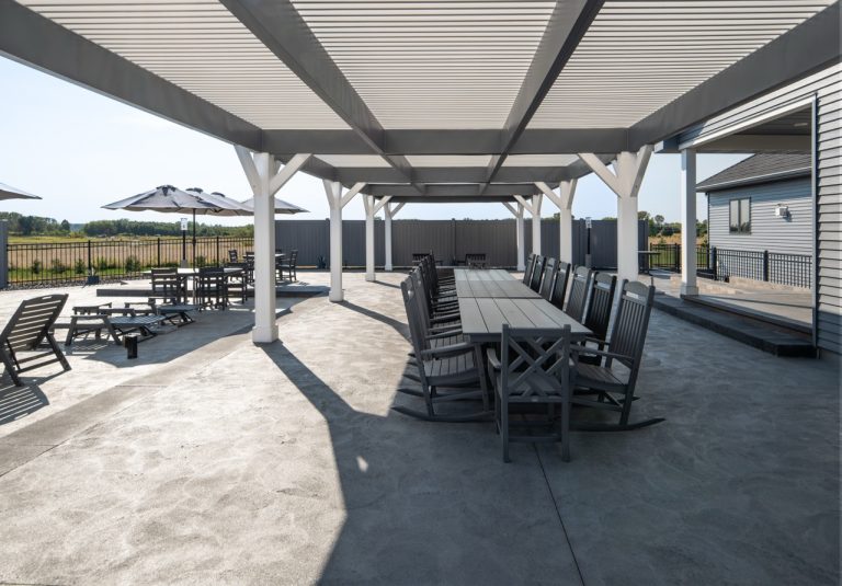 Pool patio gazebo