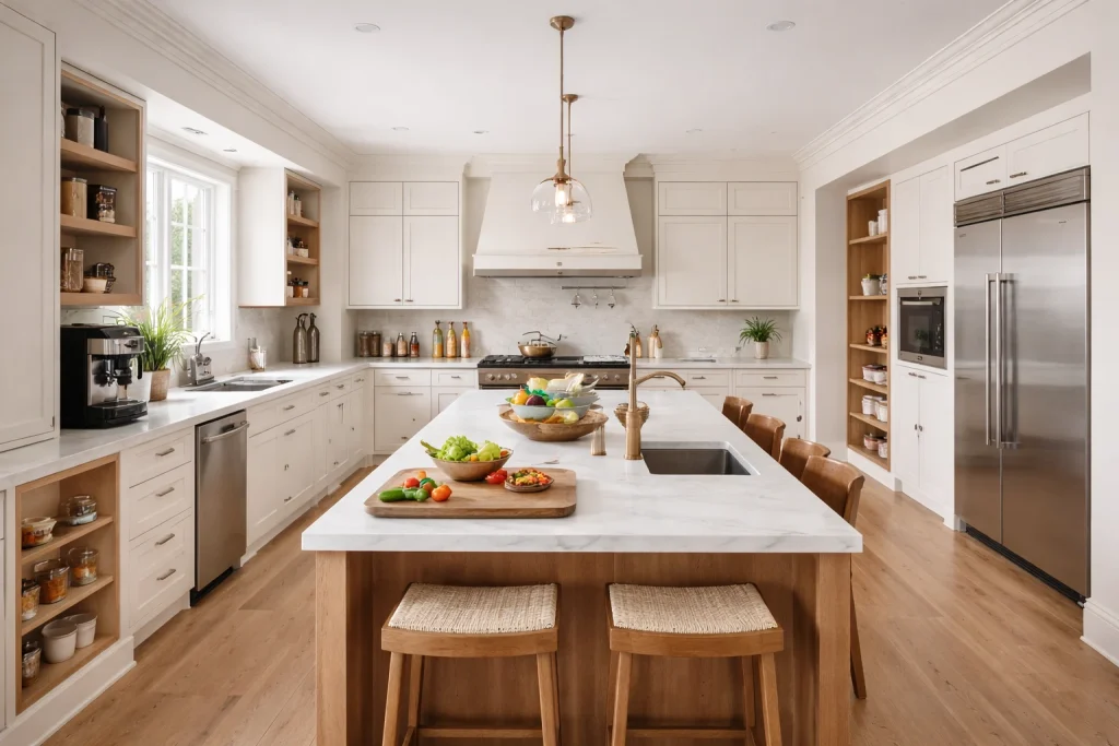 “Kitchen Work Triangle” Is Out for 2026 & Here’s What’s Replacing It